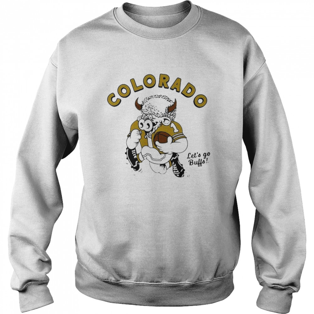 Colorado Buffaloes Ralphie let’s go Buffalo shirt Unisex Sweatshirt