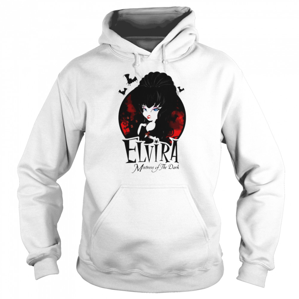 Elvira Mistress of the Dark Cartoon shirt Unisex Hoodie