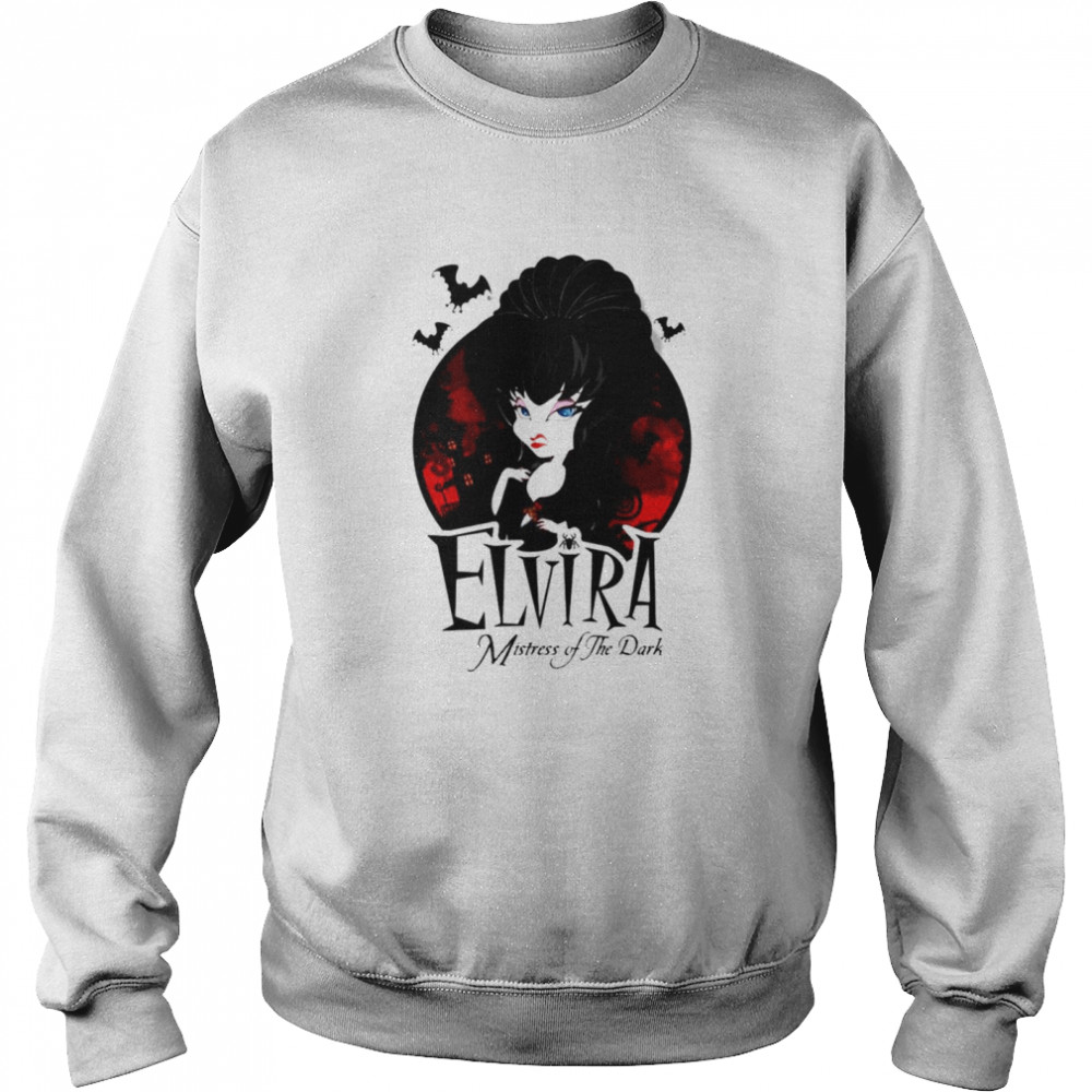 Elvira Mistress of the Dark Cartoon shirt Unisex Sweatshirt