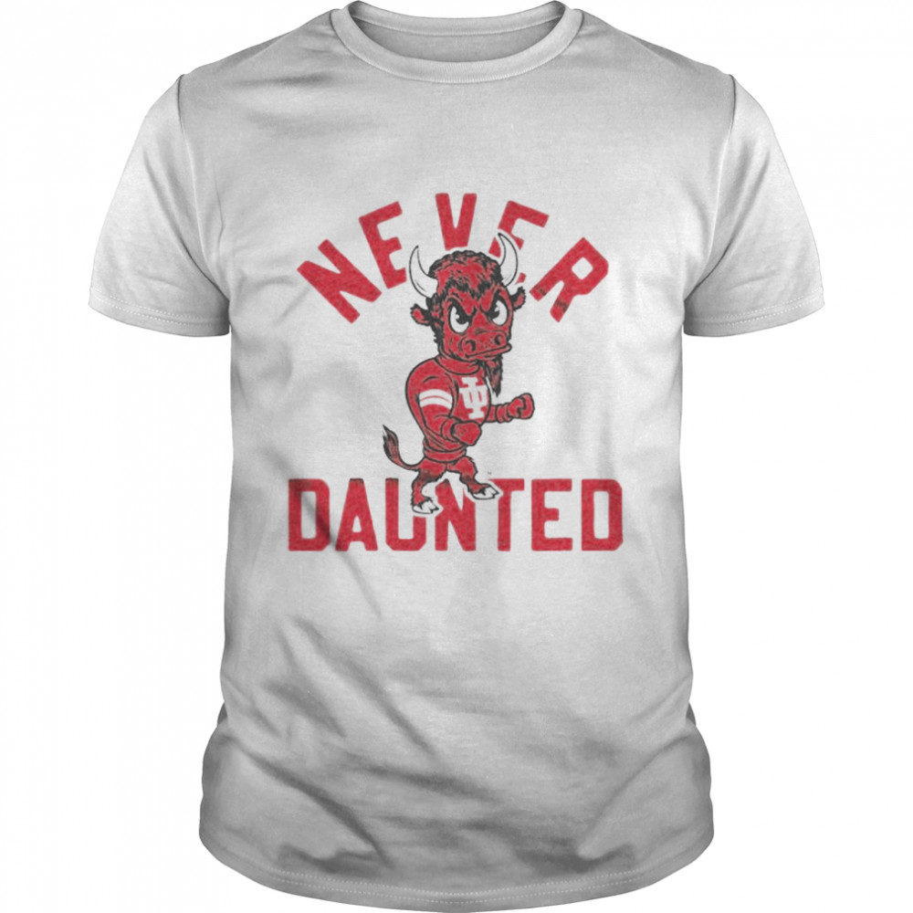 Indiana Hoosiers Never Daunted Iu Bison shirt Classic Men's T-shirt