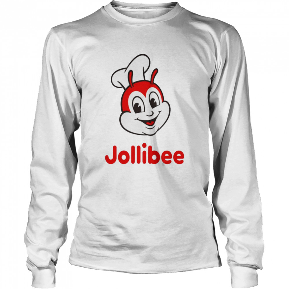 Jollibee Cute Bee Selling Chicken shirt Long Sleeved T-shirt