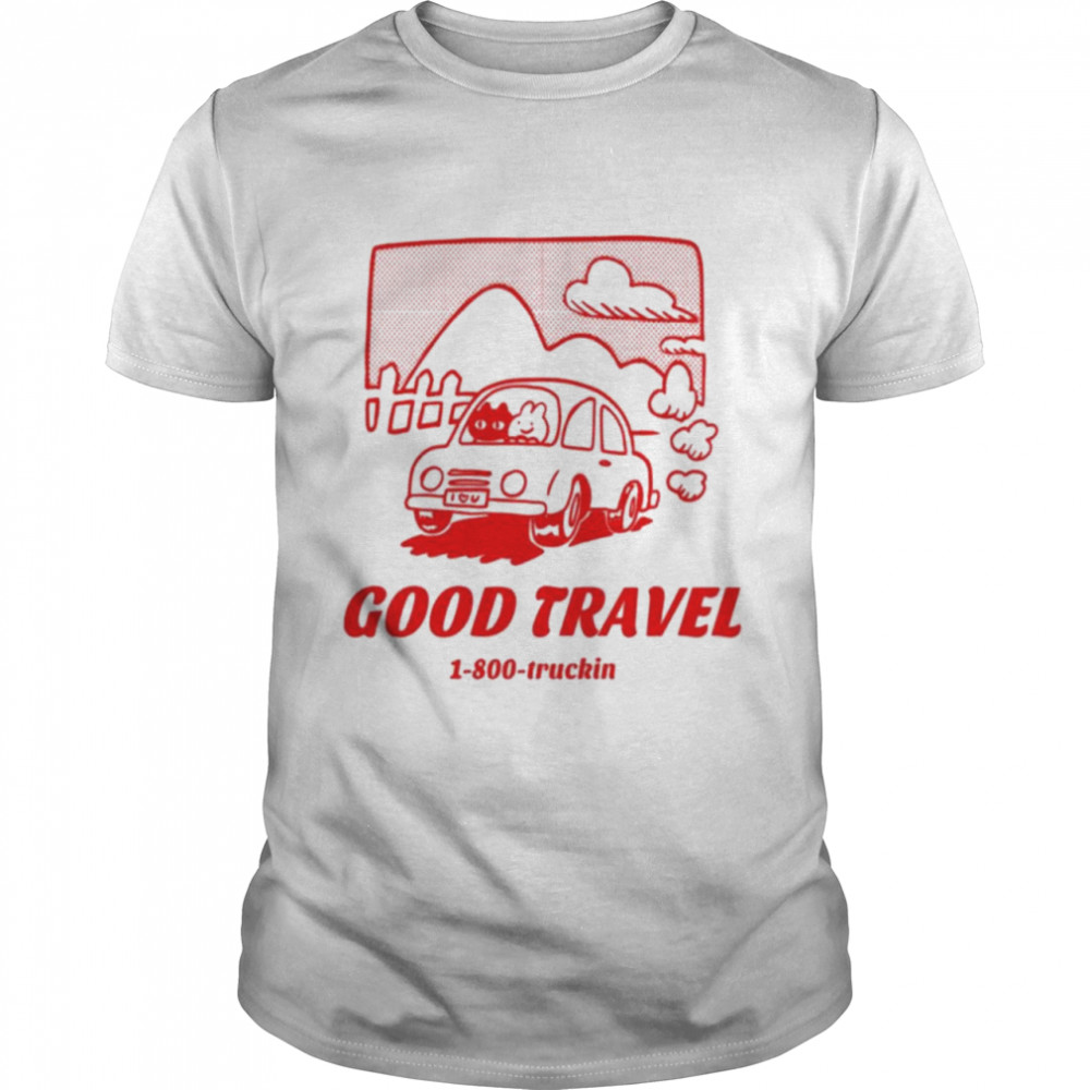 Kiddy Cup Good Travel 1 800 Truckin shirt Classic Men's T-shirt