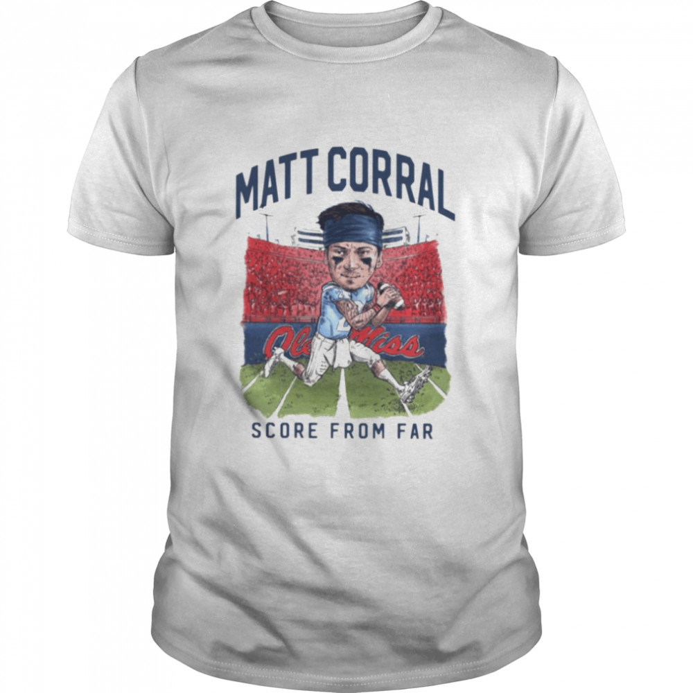 Matt Corral Ole Miss Score from far shirt Classic Men's T-shirt