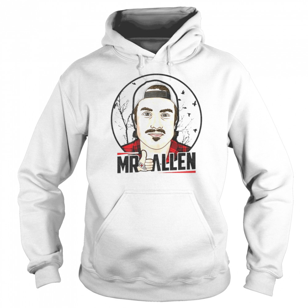 Mr Ballen Like Button shirt Unisex Hoodie