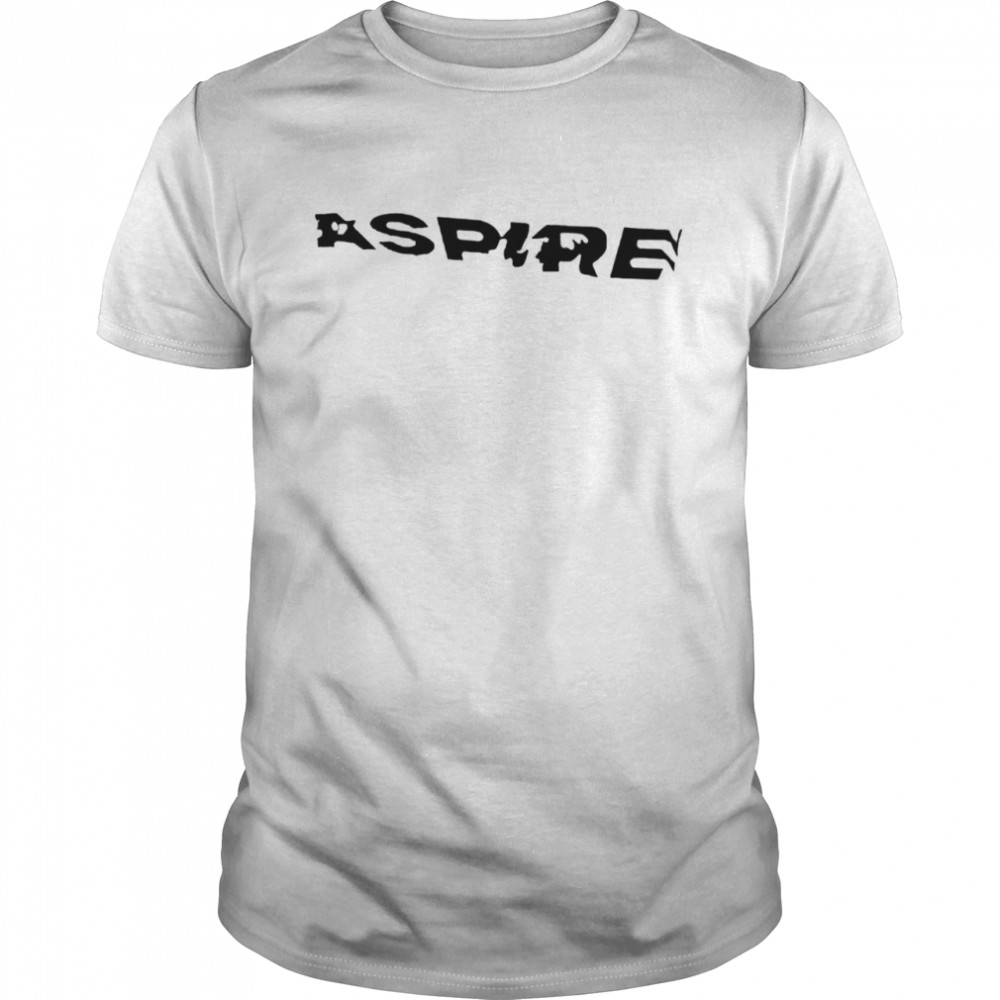 Original aspire embroidered text shirt Classic Men's T-shirt