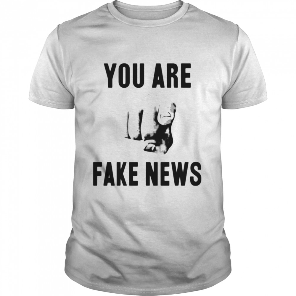 Peter Doocy You Are Fake News shirt Classic Men's T-shirt