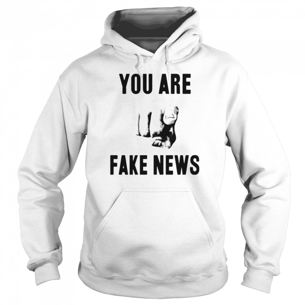 Peter Doocy You Are Fake News shirt Unisex Hoodie