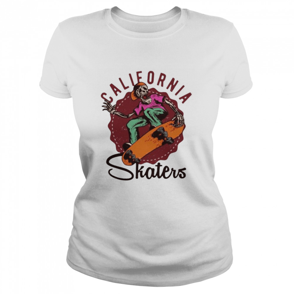 Skeleton California Shaters shirt Classic Women's T-shirt