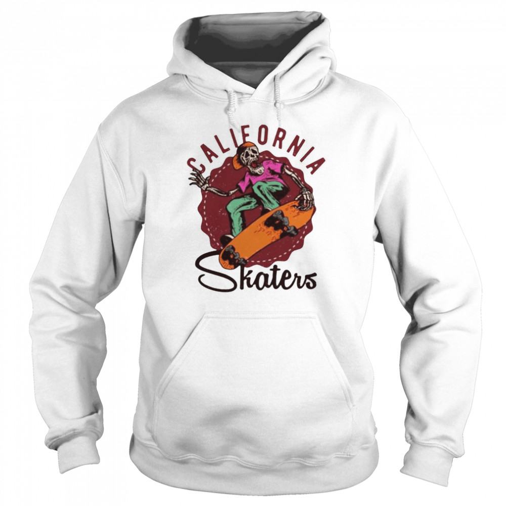 Skeleton California Shaters shirt Unisex Hoodie