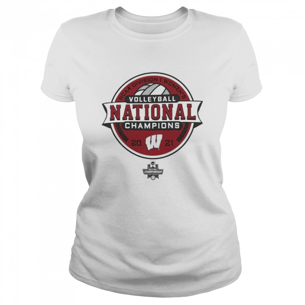 Wisconsin Badgers Champion 2021 Women’s Volleyball National Champions Locker Room T- Classic Women's T-shirt