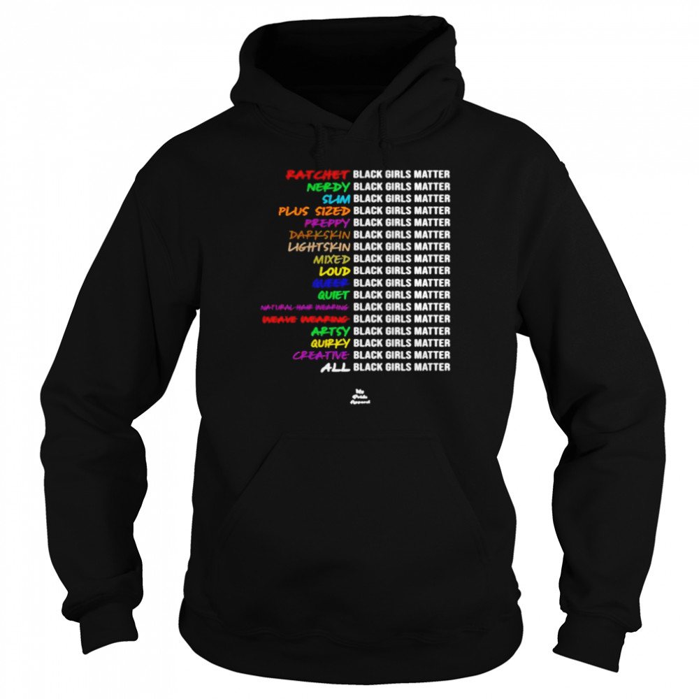 Ratchet Nerdy Slim Plus Sized Preppy Black Matter Unisex Hoodie