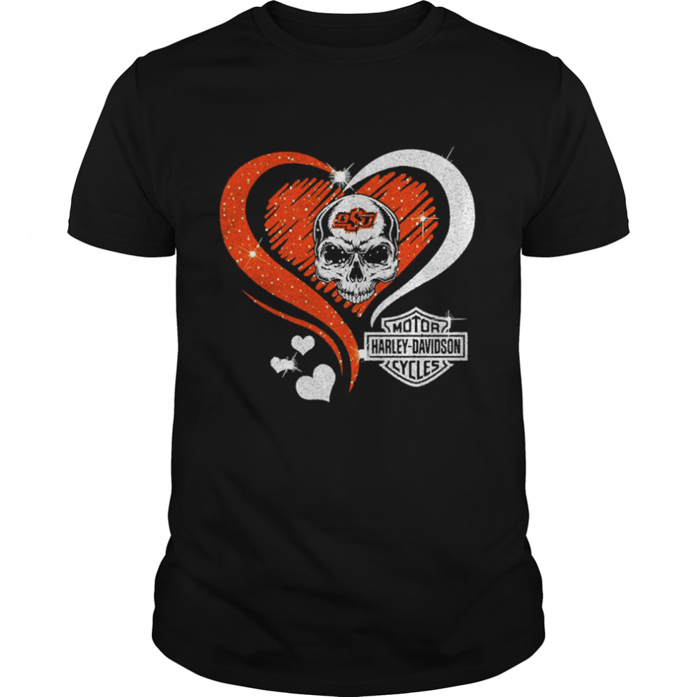 Skull Motor Harley Davidson Cycles Shirt
