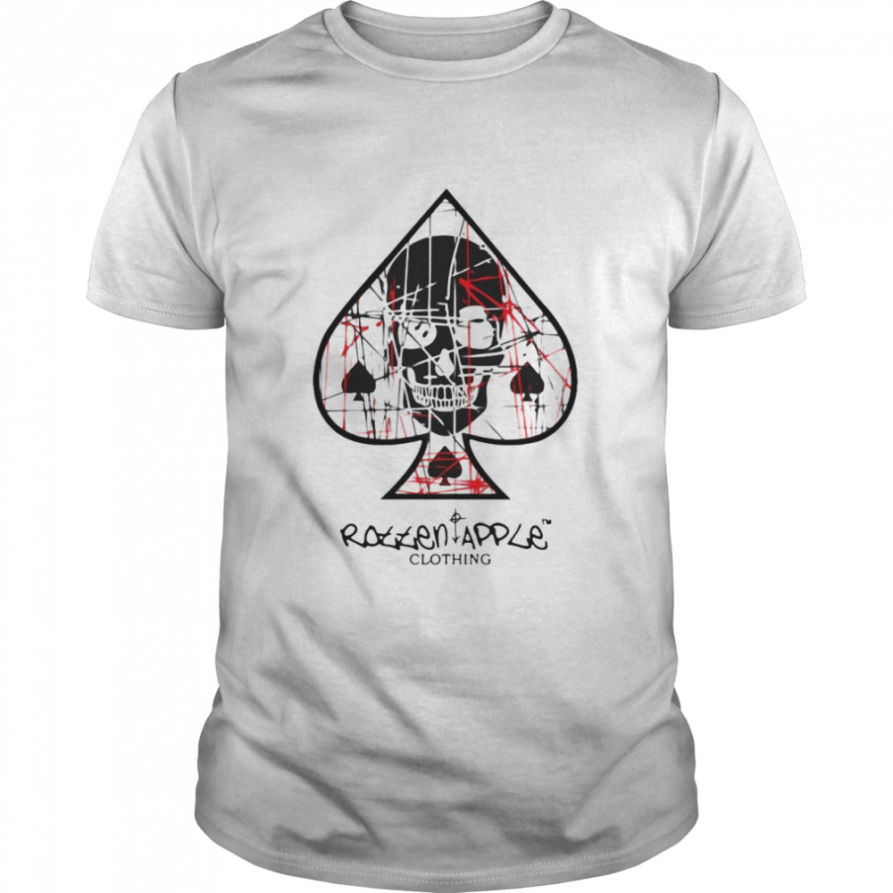 Ace of outlet spades tee shirt