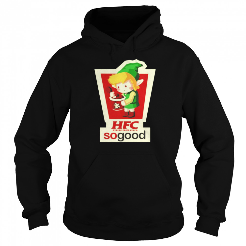 HFC hyrule friend cucco sogood shirt Unisex Hoodie