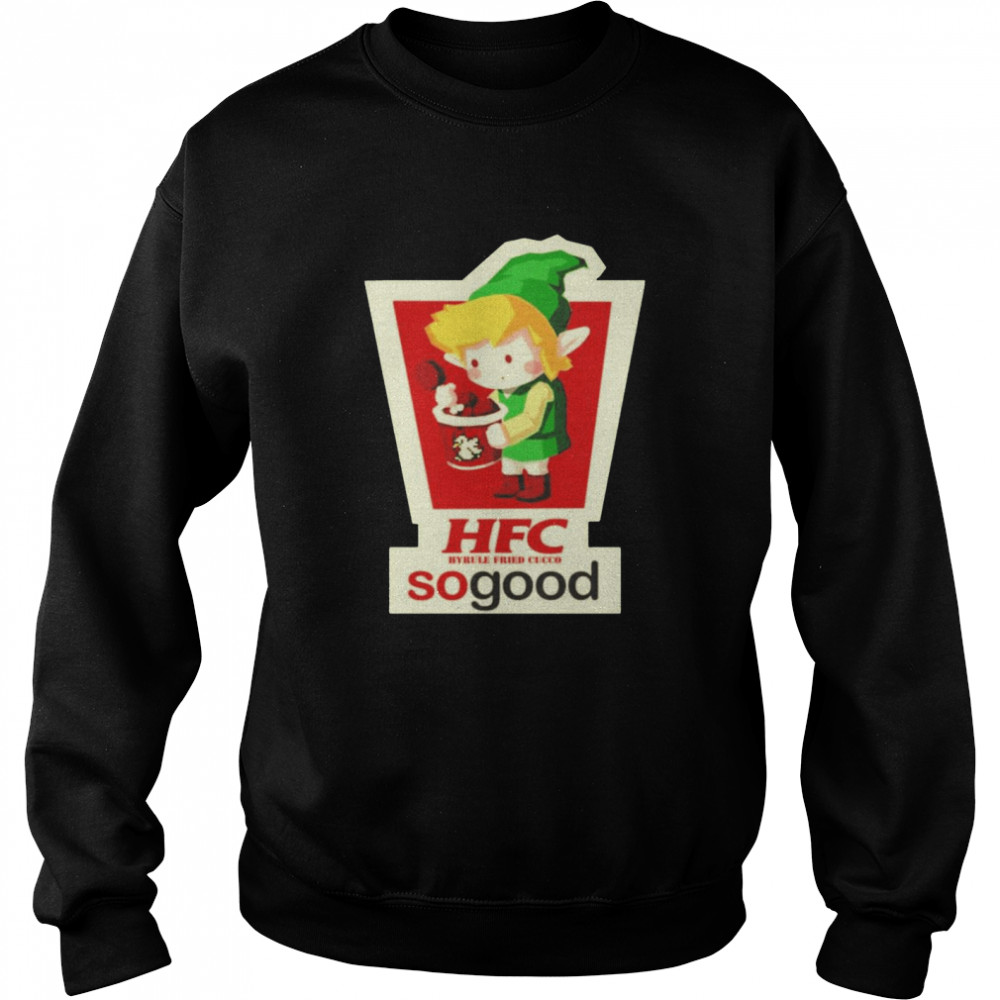 HFC hyrule friend cucco sogood shirt Unisex Sweatshirt