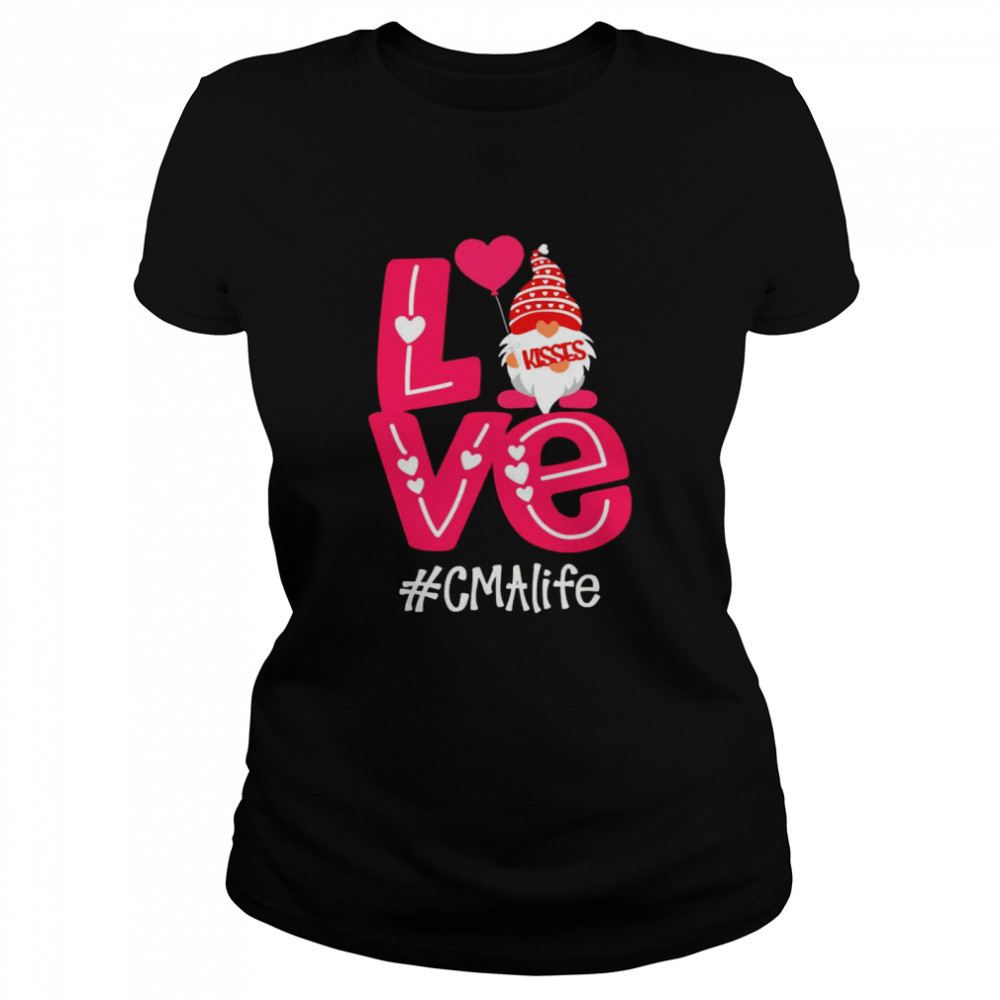 Kisses Love Gnomies CMA Life Classic Women's T-shirt