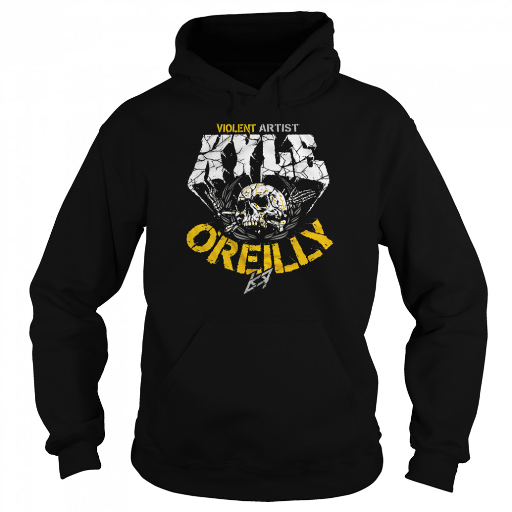 Kyle O Reilly Violent Artist Unisex Hoodie