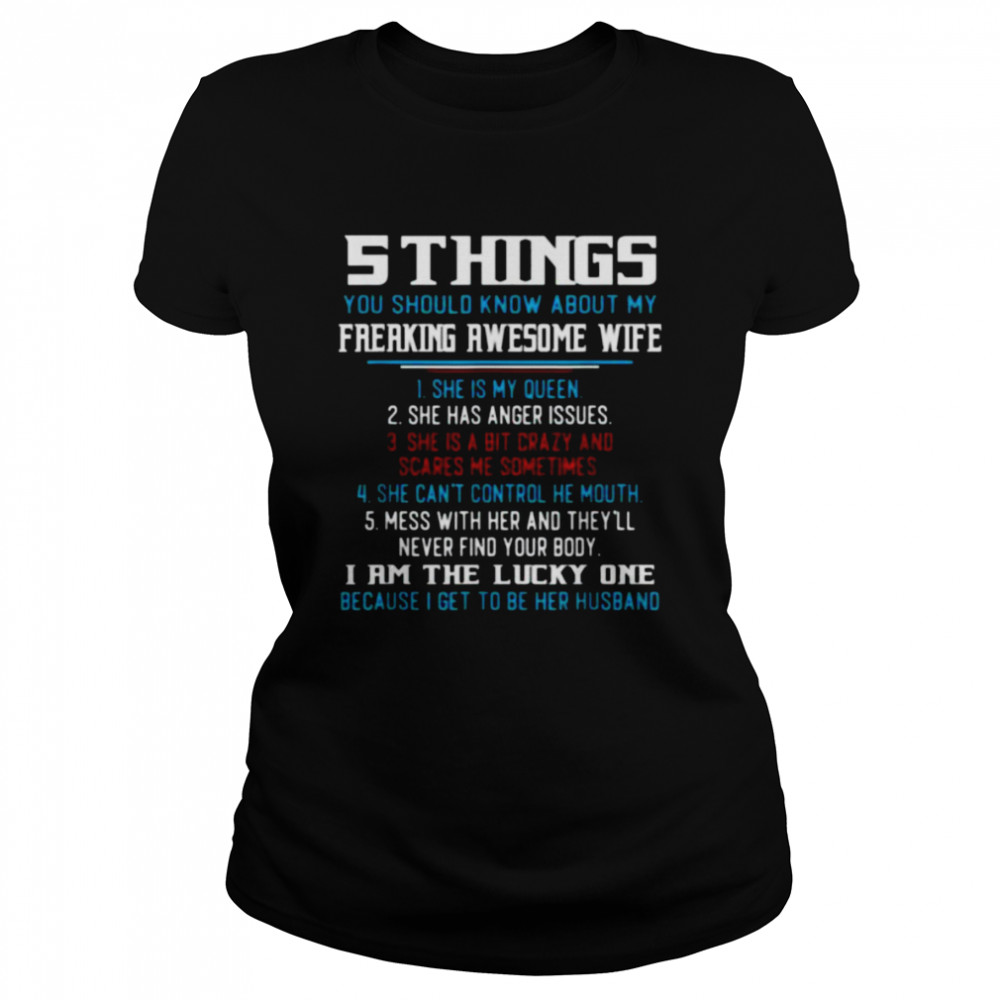 Things I trust more than biden people who don’t like dogs shirt Classic Women's T-shirt