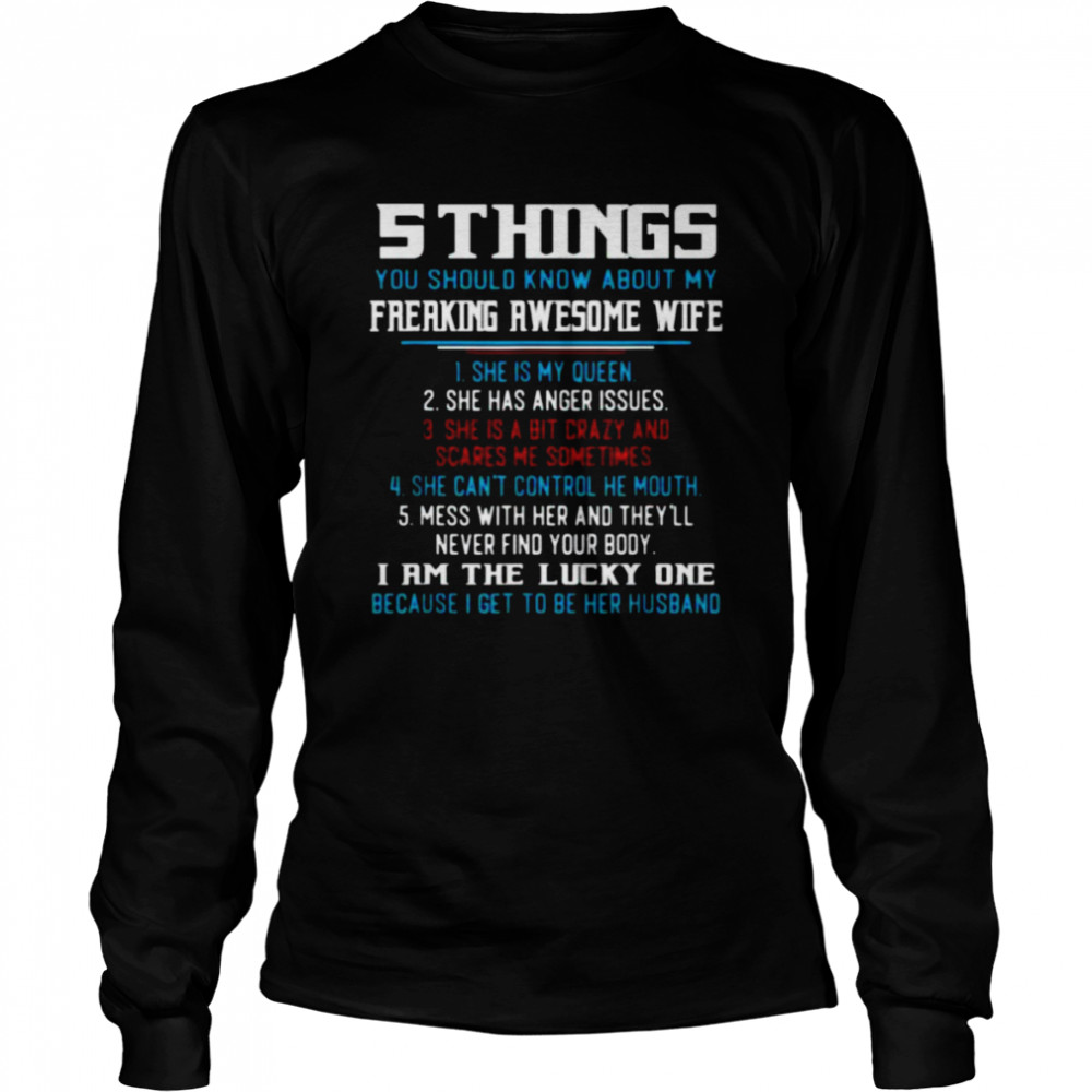 Things I trust more than biden people who don’t like dogs shirt Long Sleeved T-shirt