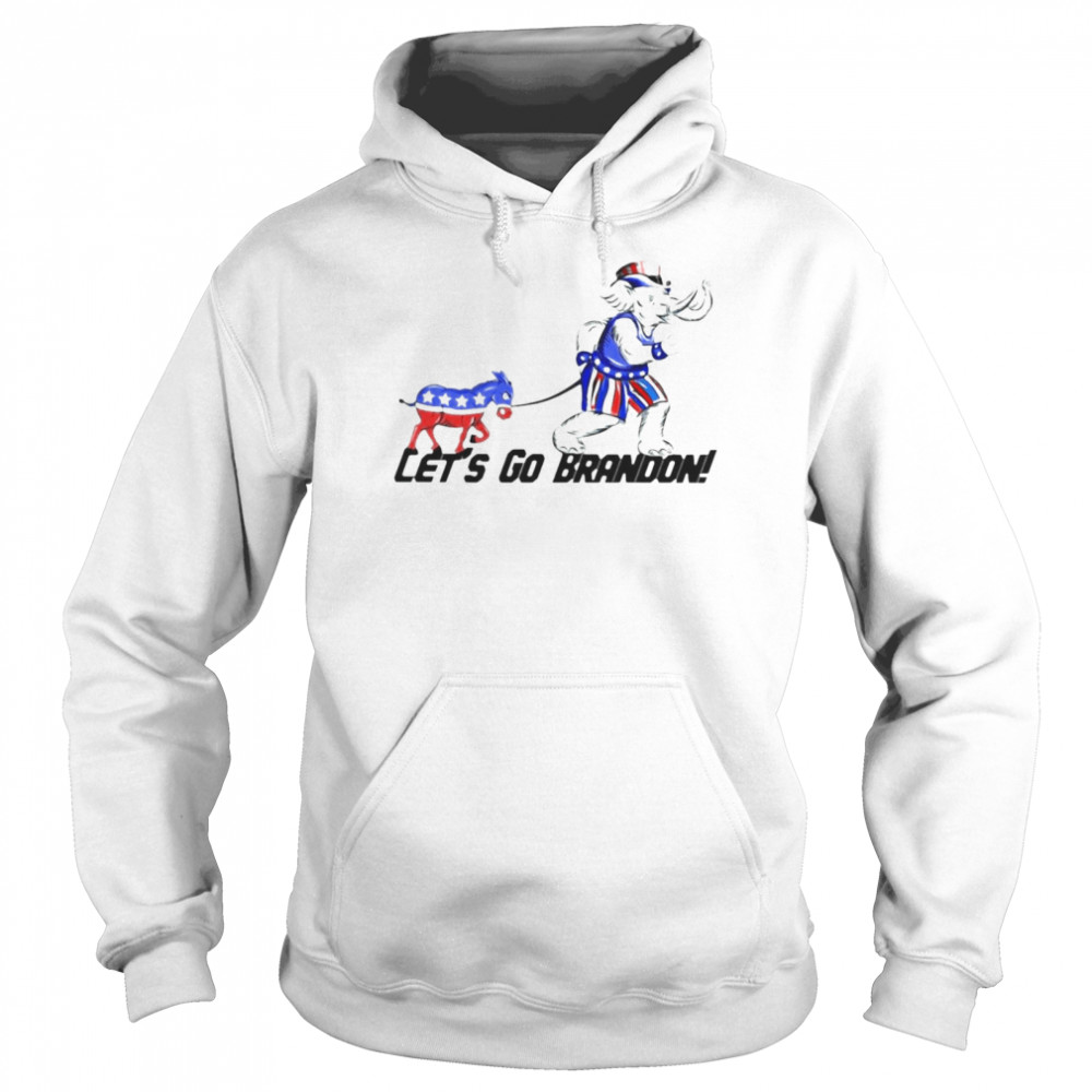 Elephant Democratic Party Let’s Go Brandon Unisex Hoodie