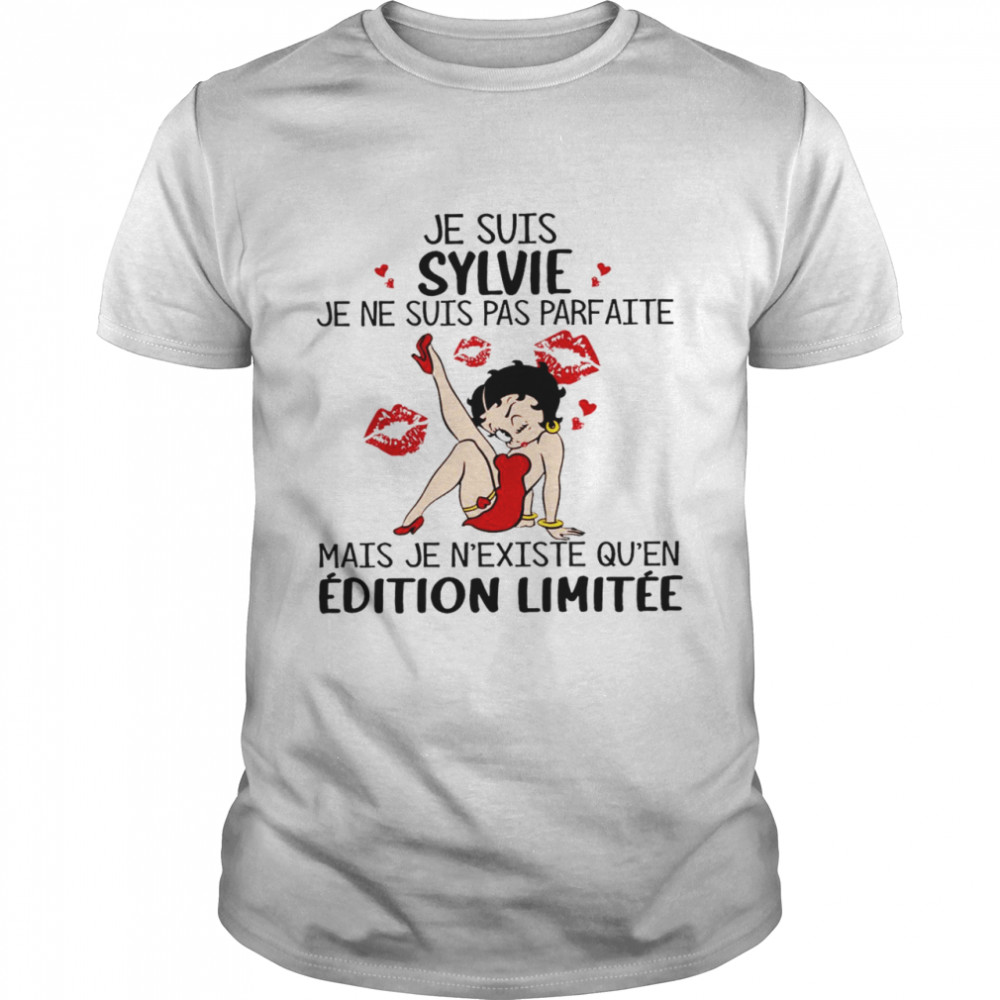 Je suis sylvie je ne suis pas parfaite mais je n’existe qu’en edition militee shirt Classic Men's T-shirt