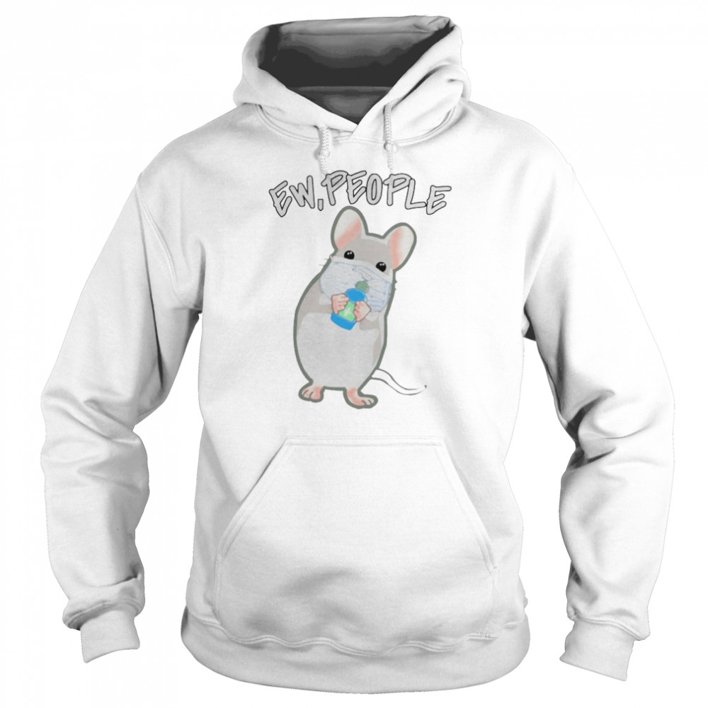 Mouse covid-19 ew people shirt Unisex Hoodie