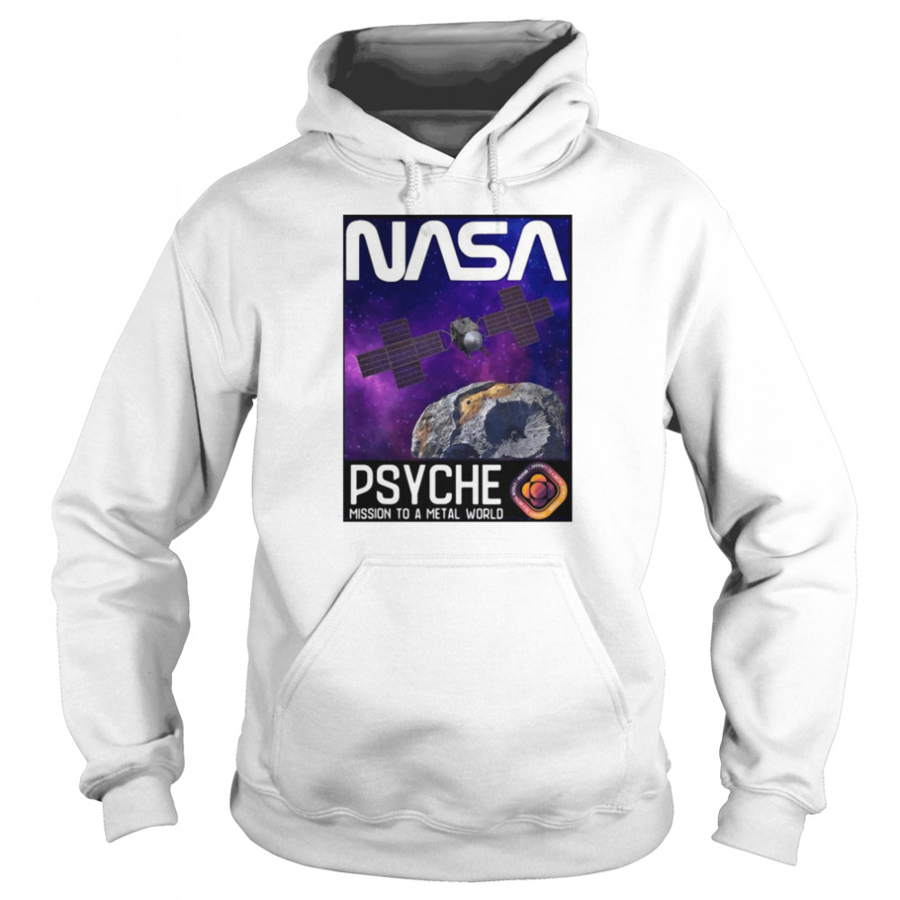 Nasa Psyche Asteroid Psyche Mission To A Metal World Unisex Hoodie