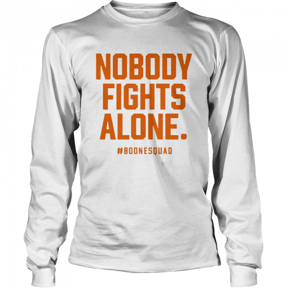 Nobody Fights Alone Boonesquad Long Sleeved T-shirt