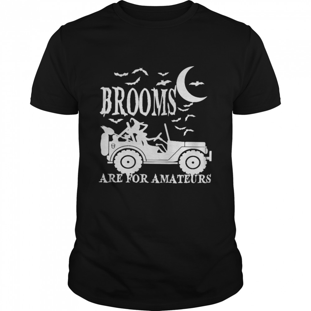 Brooms Are For Amateurs  Classic Men's T-shirt