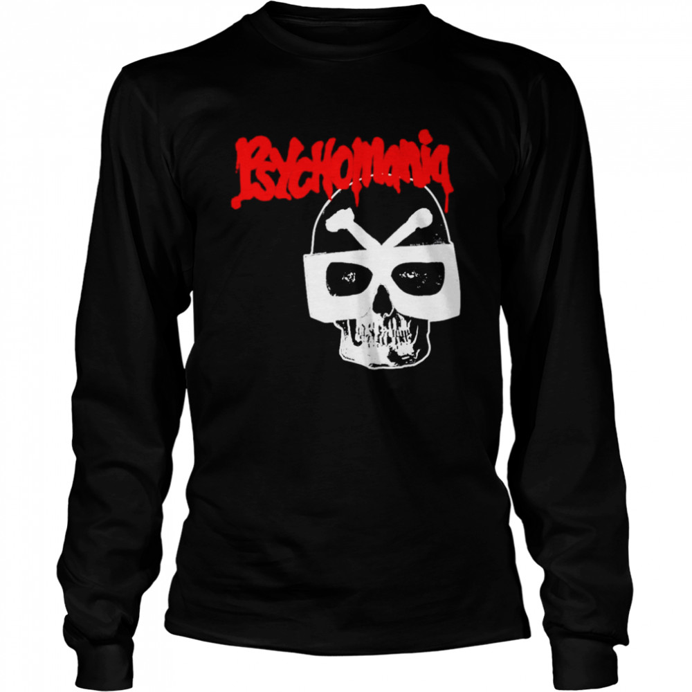 Psychomania Horror Movie Poster shirt Long Sleeved T-shirt