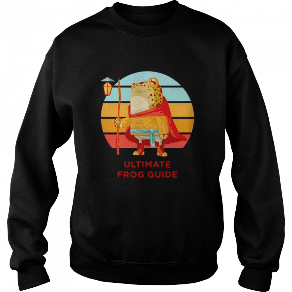 Ultimate Frog Guide Vintage shirt Unisex Sweatshirt