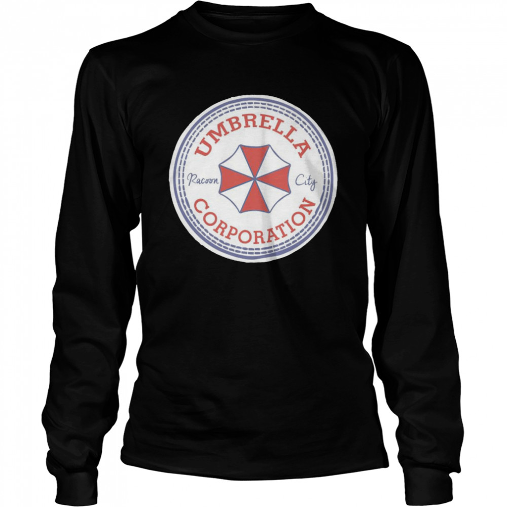 Umbrella Corporation racoon city shirt Long Sleeved T-shirt