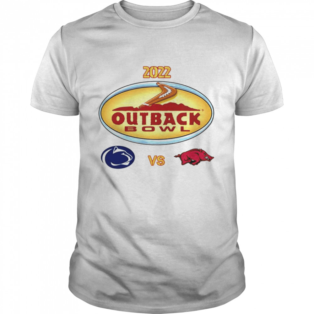 2022 Outback Bowl Gear Penn State vs Arkansas shirt