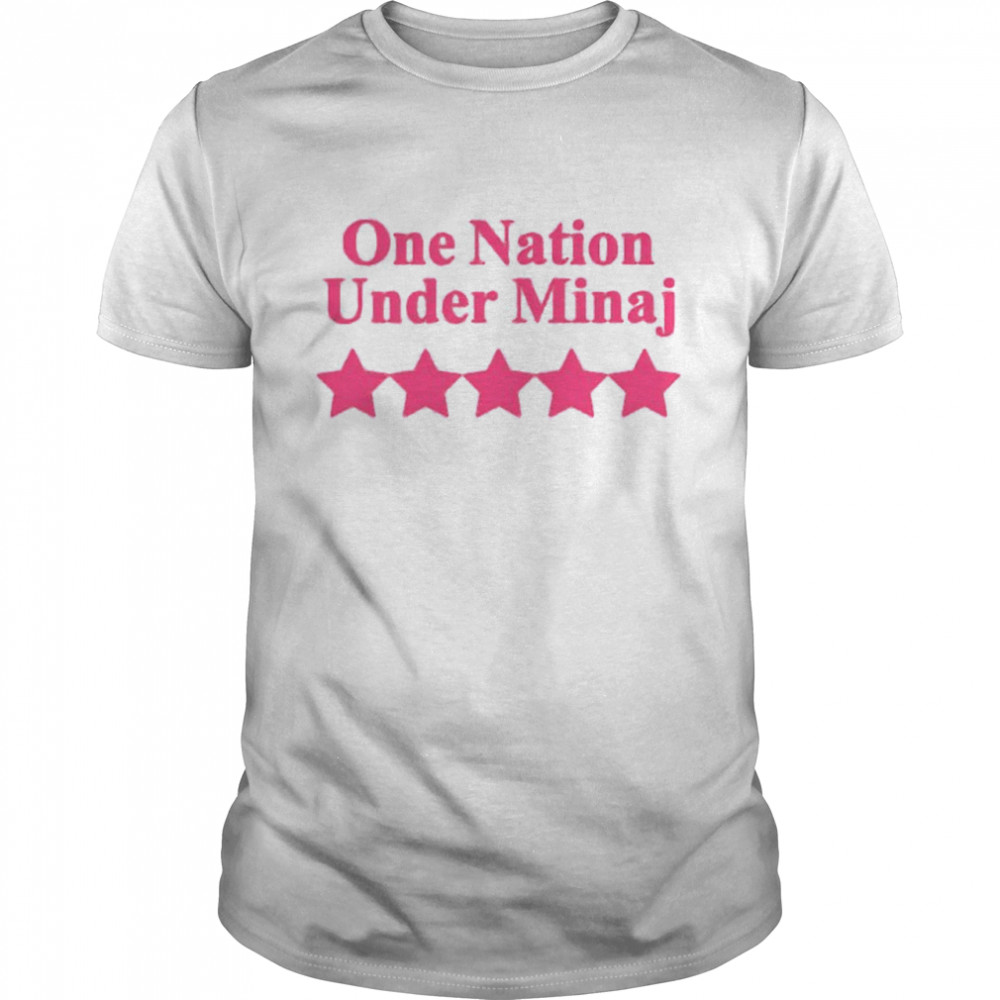 5 star one nation under minaj shirt Classic Men's T-shirt