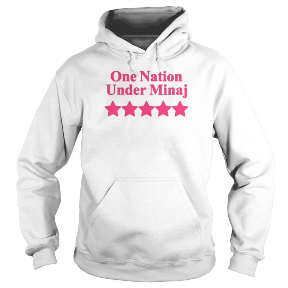 5 star one nation under minaj shirt Unisex Hoodie