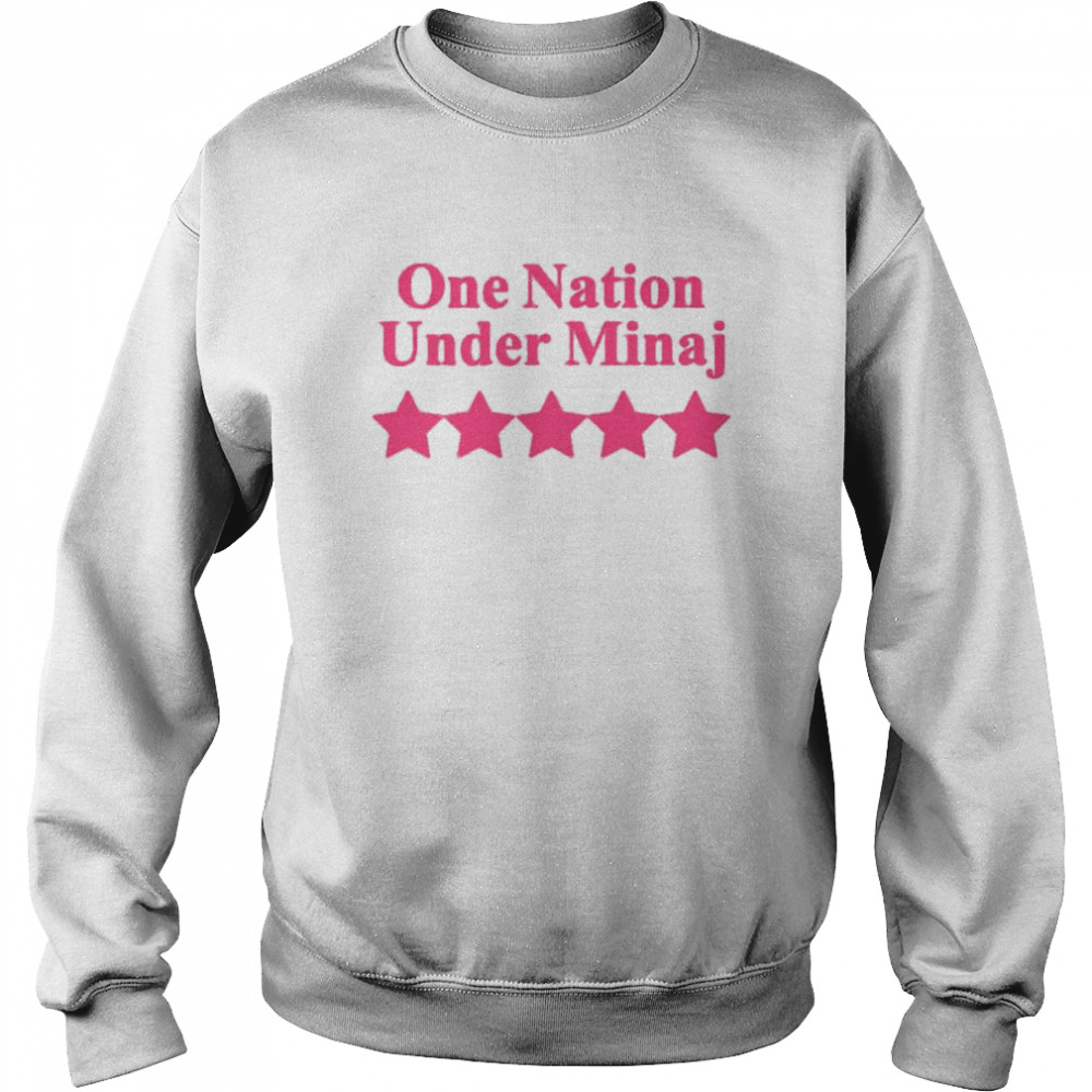 5 star one nation under minaj shirt Unisex Sweatshirt