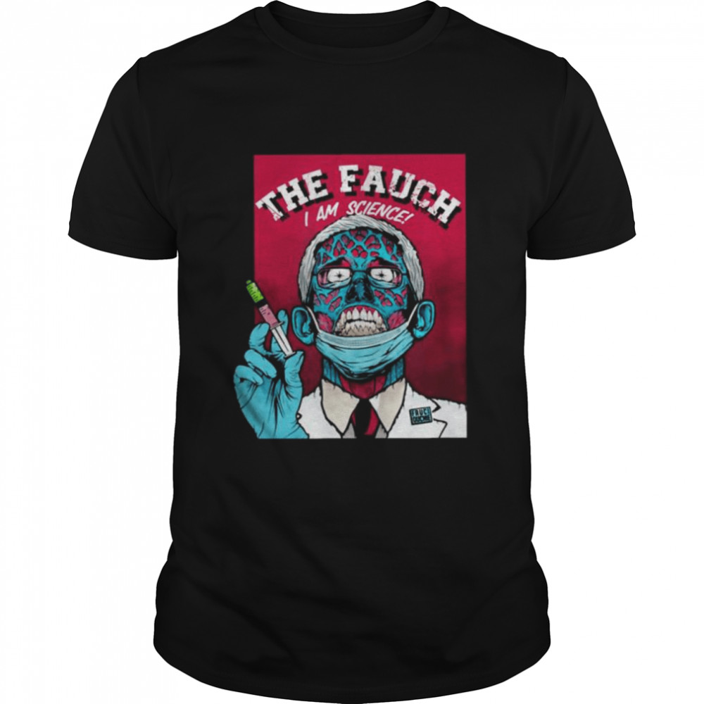 Fauci the fauch zombie biden dr fauci science anti mandate shirt Classic Men's T-shirt