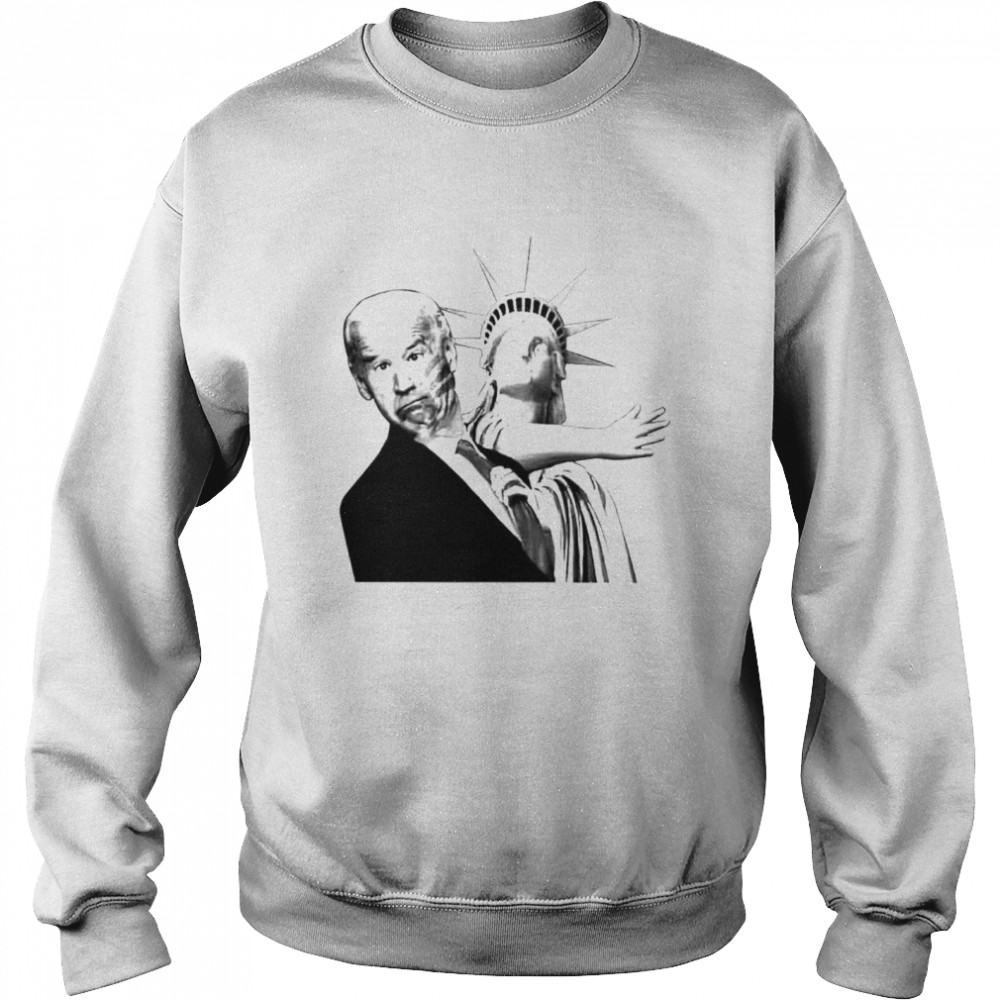 Joe Biden Lady Liberty Slapping Brandon Unisex Sweatshirt