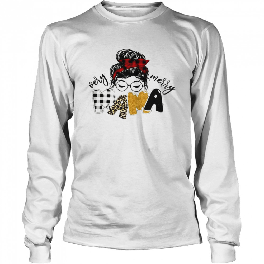 Very Merry Mama Long Sleeved T-shirt