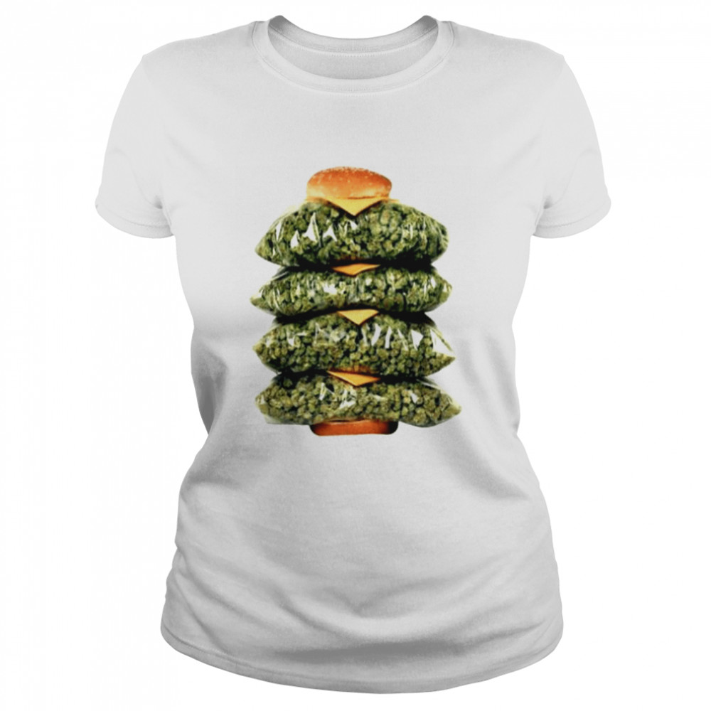 Weed Burger shirt Classic Women's T-shirt