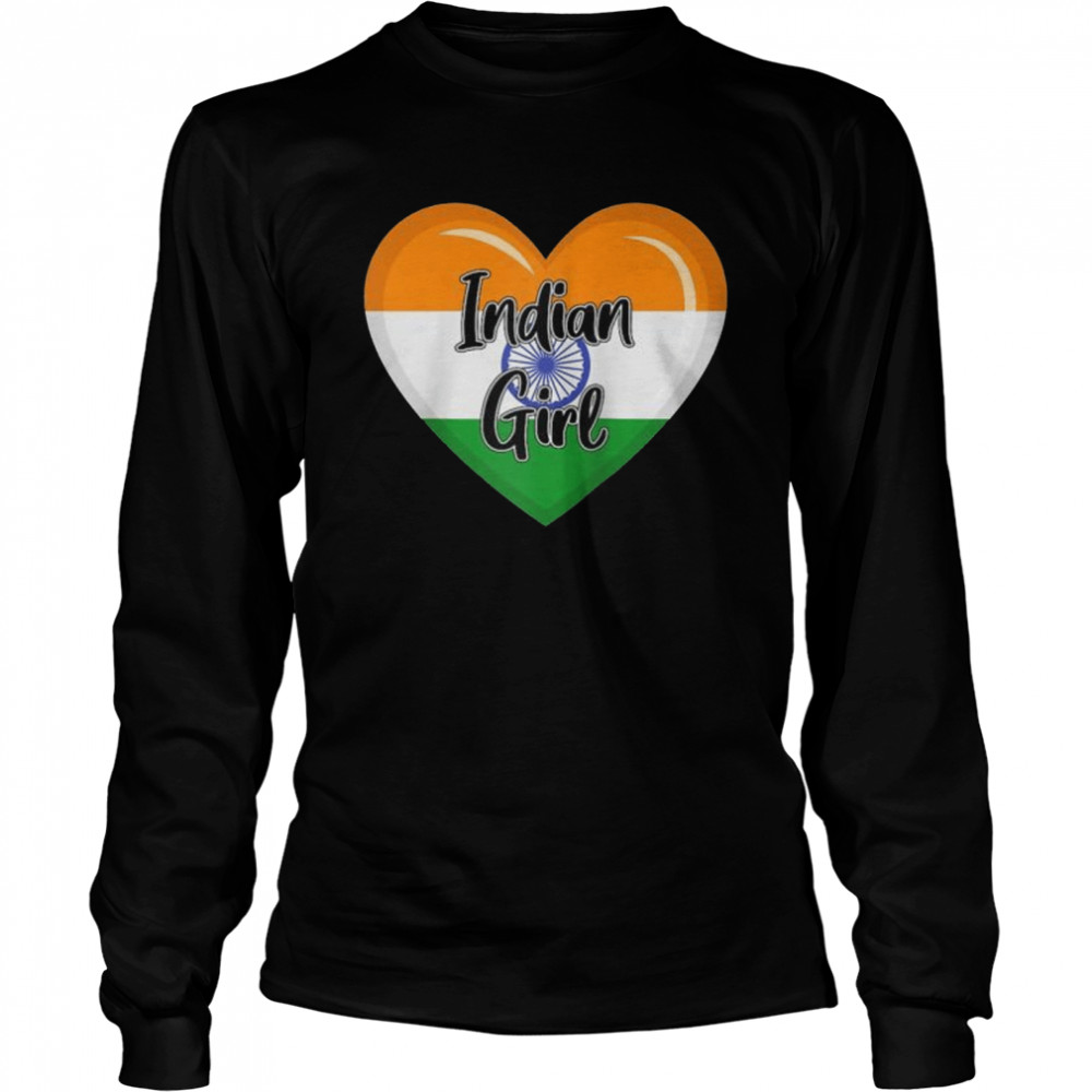 Indian flag t shirt for outlet girls