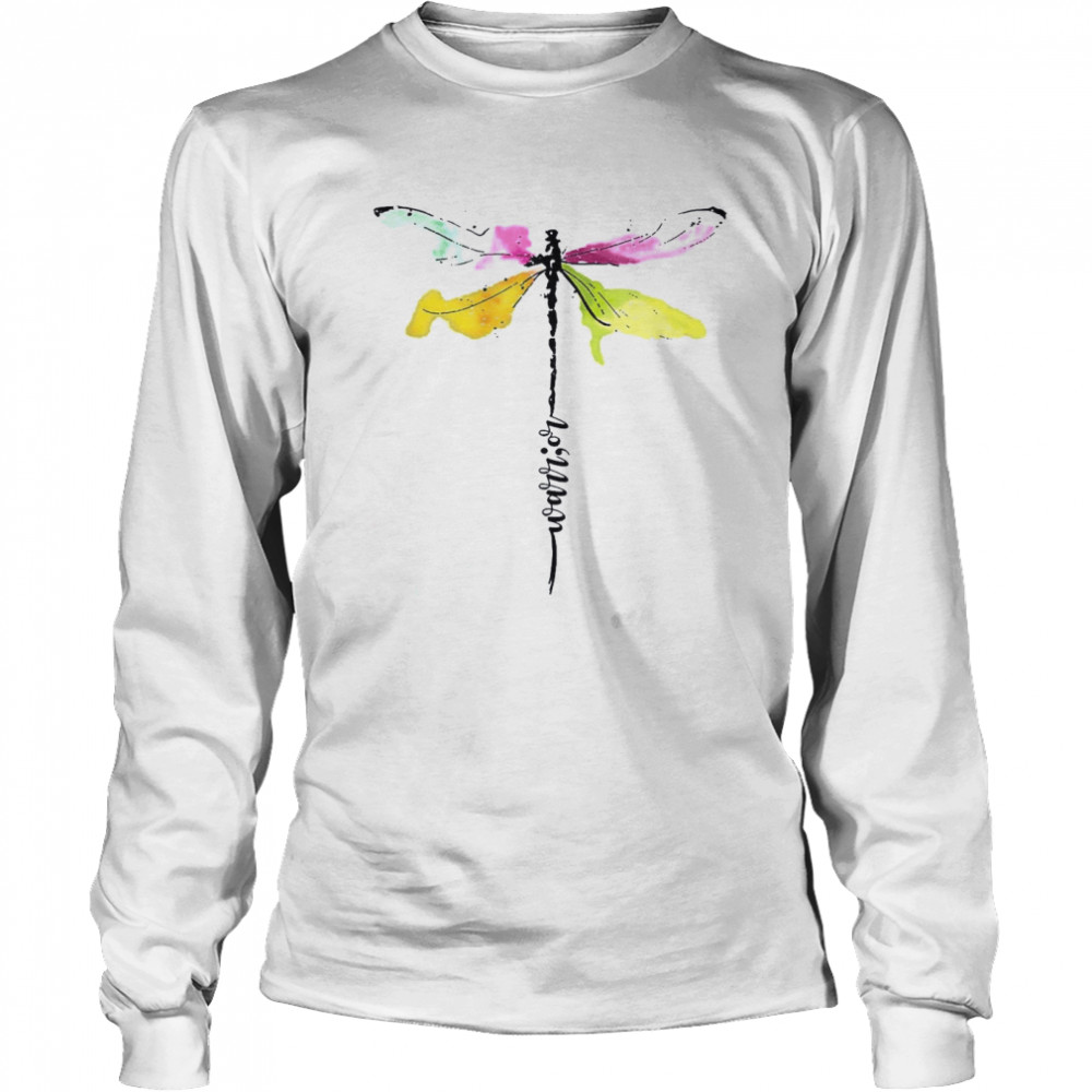 Dragonfly Warrior Long Sleeved T-shirt