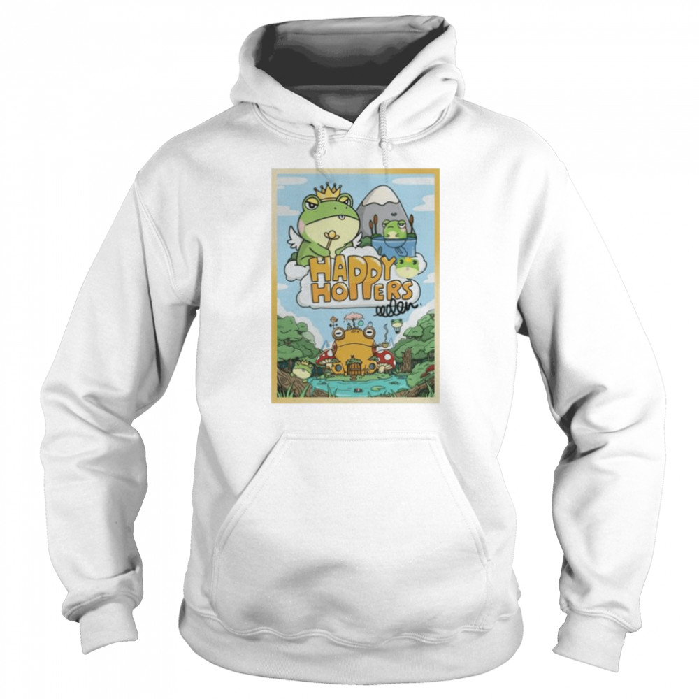 happy Hoppers club shirt Unisex Hoodie