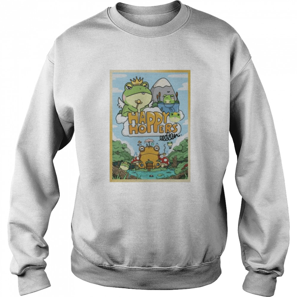 happy Hoppers club shirt Unisex Sweatshirt