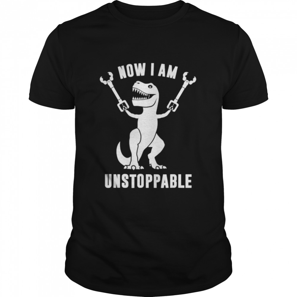 Now II Am Unstoppables T Rex shirt Classic Men's T-shirt