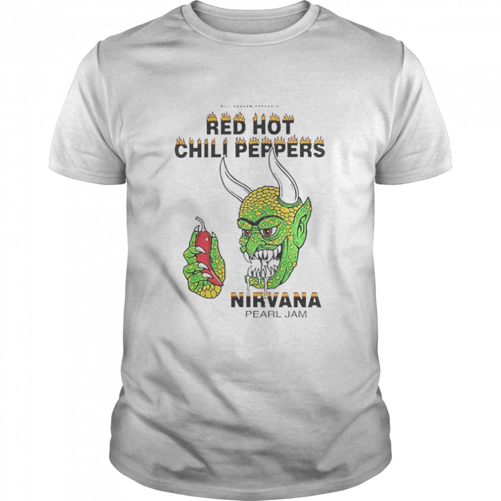 Red Hot Chili Peppers Nirvana Pearl Jam shirt Classic Men's T-shirt