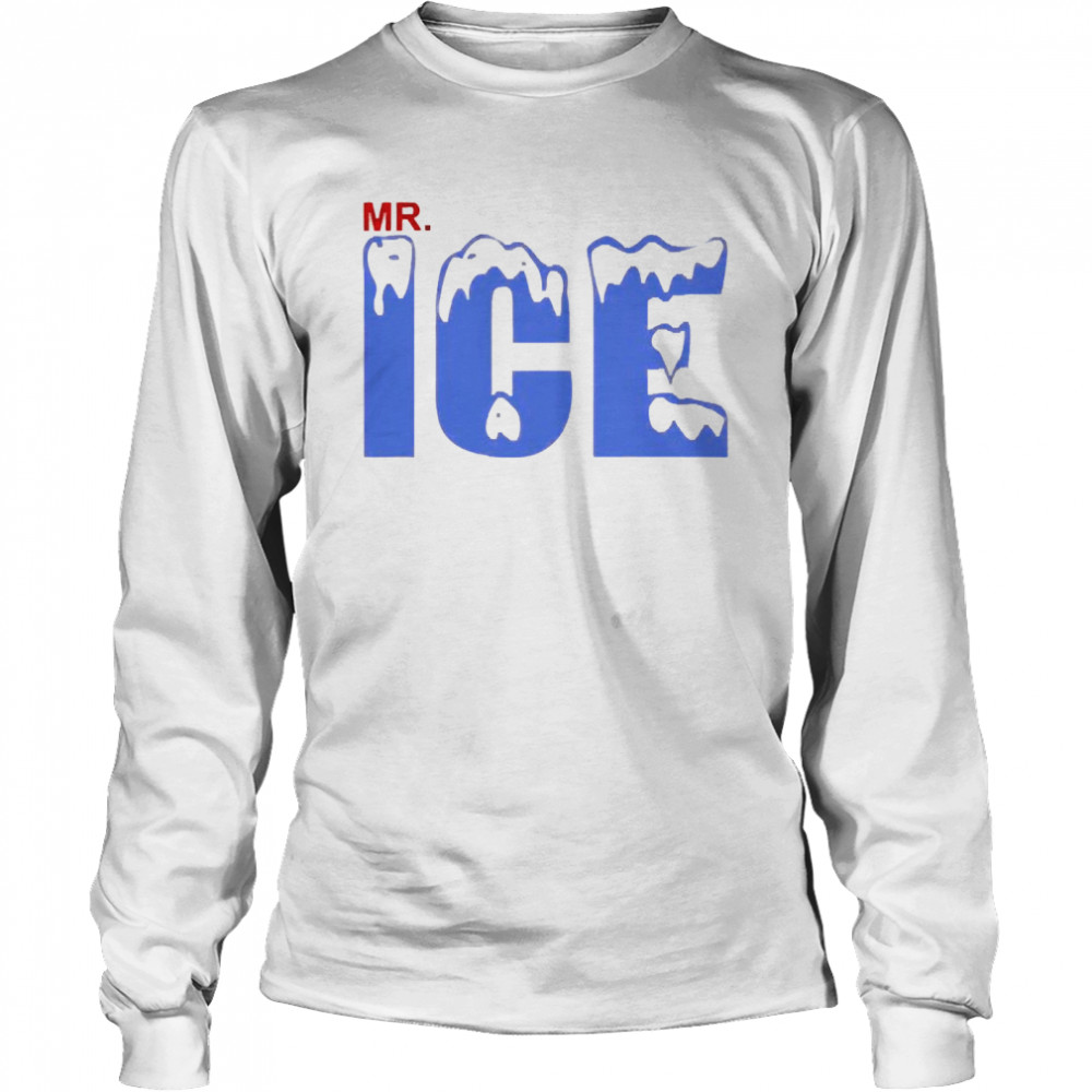 Barstool Sportsbook Store Merch Bet Mr Ice Long Sleeved T-shirt