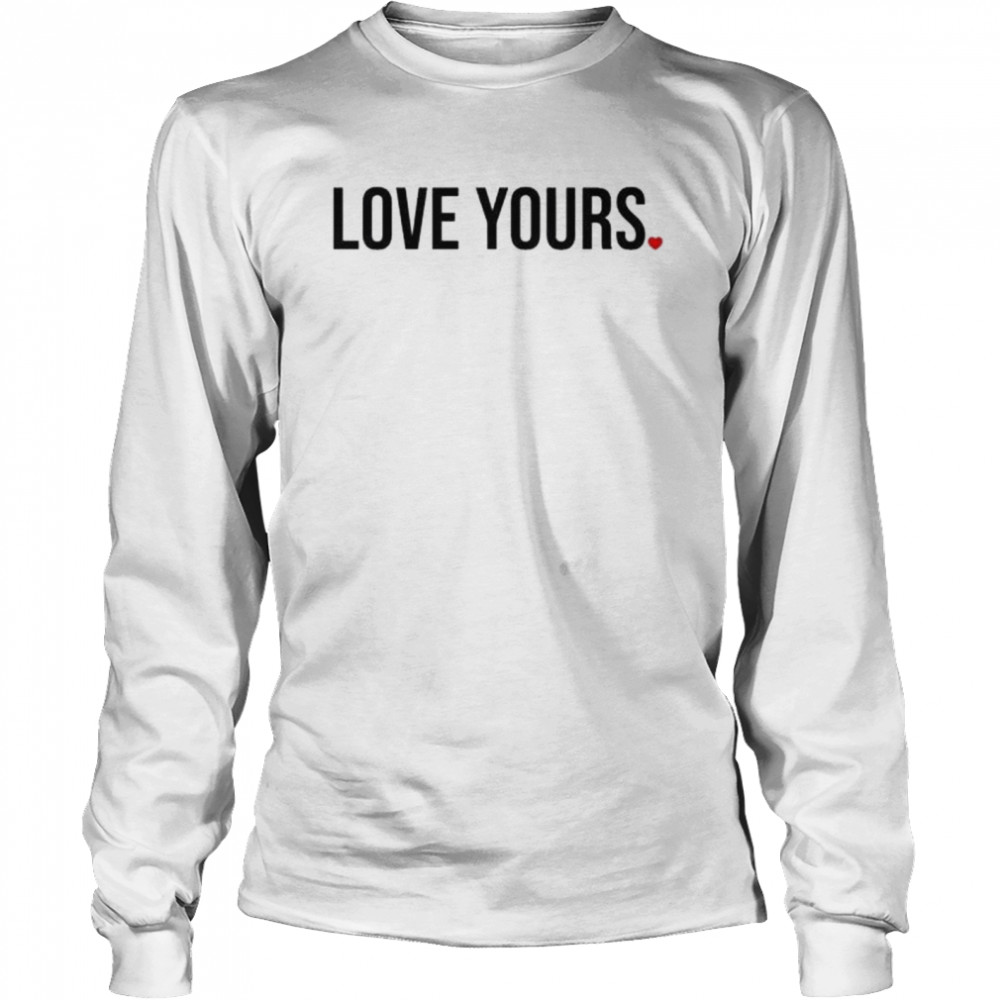 Chicago Bulls love yours shirt Long Sleeved T-shirt