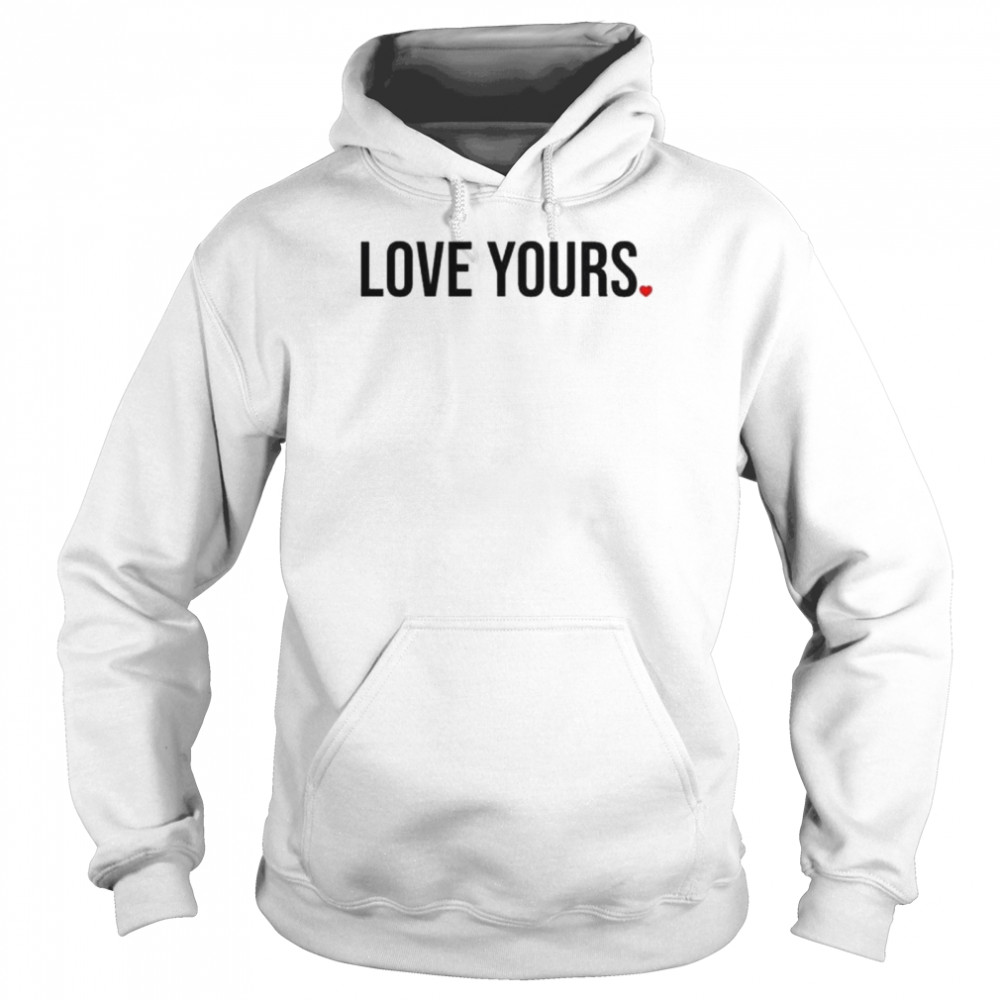 Chicago Bulls love yours shirt Unisex Hoodie