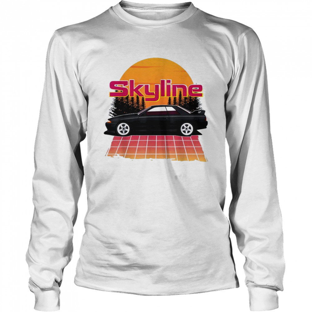 Gtr Skyline 1990 Long Sleeved T-shirt